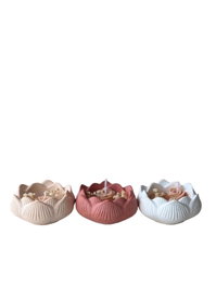 Aberto Design Glamour Candle 29ST - Juego de Velas de Concreto (3 Piezas)